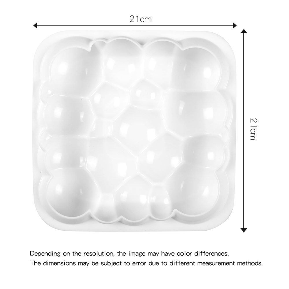 Moule à gâteau en silicone Bubble Cloud, outils de décoration de cuisson, mousse au chocolat, crème glacée, MSI, pudding, dessert de façon spectaculaire, JXPADRAYME