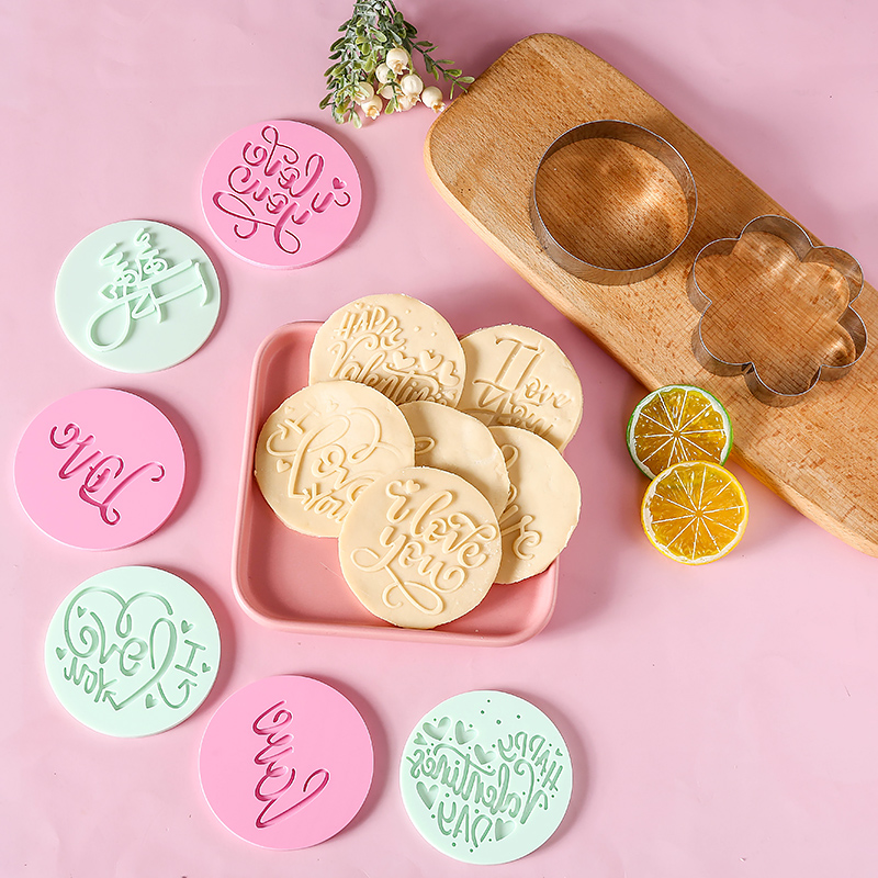 Moule à Biscuits en Acrylique, Gaufreur, Motif Joyeux Anniversaire, Jour de Léon, Timbre, Outil de Décoration de Gâteaux, 1,3-8 Pièces