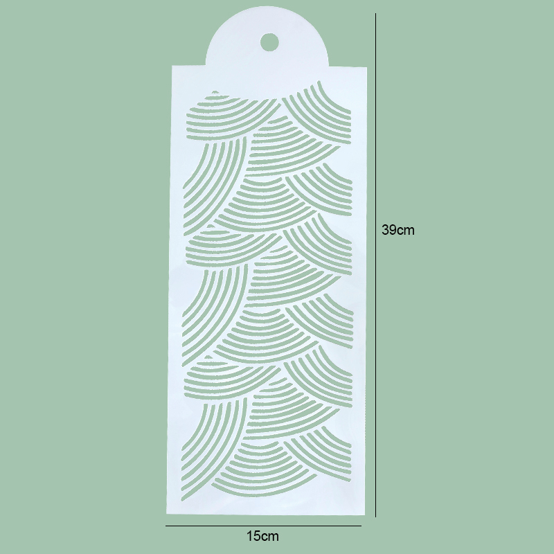 FAIS DU Fondant – tampons en maille, pochoirs pour bricolage, conception de gâteau de mariage, modèle de pulvérisation en plastique, moule de peinture à cookies