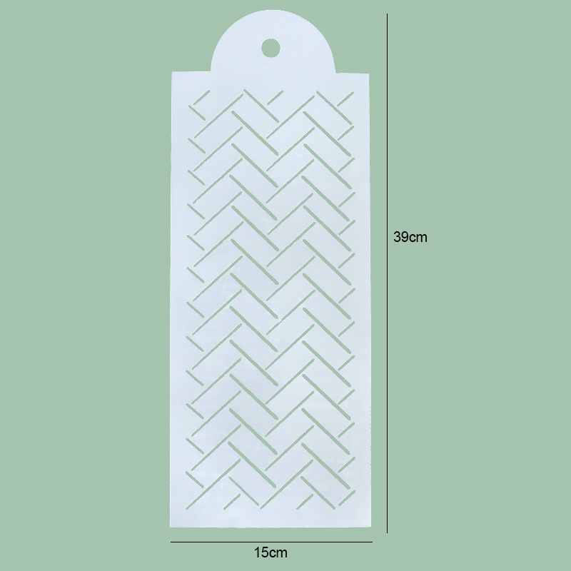 FAIS DU Fondant – tampons en maille, pochoirs pour bricolage, conception de gâteau de mariage, modèle de pulvérisation en plastique, moule de peinture à cookies