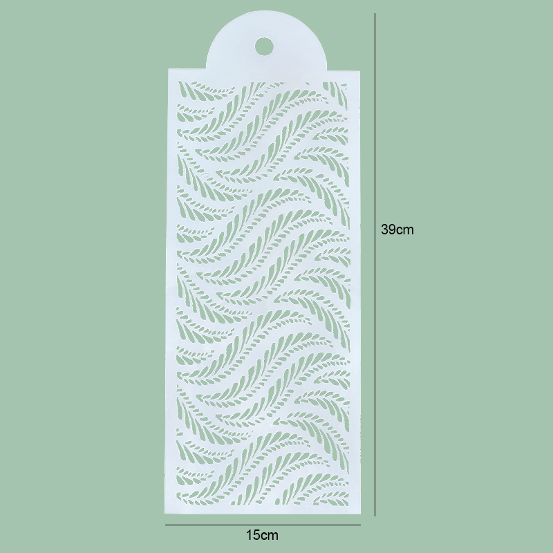 FAIS DU Fondant – tampons en maille, pochoirs pour bricolage, conception de gâteau de mariage, modèle de pulvérisation en plastique, moule de peinture à cookies