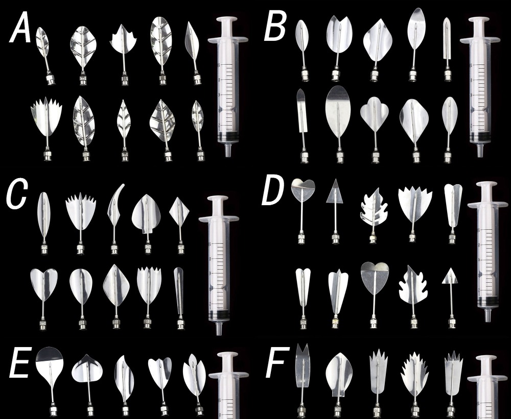 Kit de seringue à buse en acier inoxydable, outils de cuisson de gâteau, outils de décoration de gâteau, déficit 3D, art de Brian Jelly, pouding et fleurs