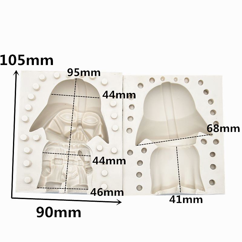 Moules de cuisine en silicone 3D Soldier War, outil de cuisson en résine, bricolage spectaculaire, gâteau, har ant, dessert, chocolat, dentelle, fournitures de décoration