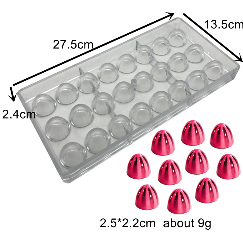 Moule à chocolat en polycarbonate pour les travailleurs de Goldbaking, moule à chocolat coeur de la journée de Léon, moules à faire soi-même, fabricant de bonbons Surger