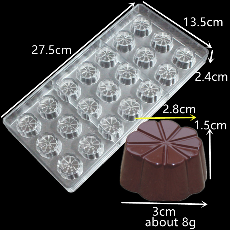 Moule à chocolat en polycarbonate pour les travailleurs de Goldbaking, moule à chocolat coeur de la journée de Léon, moules à faire soi-même, fabricant de bonbons Surger