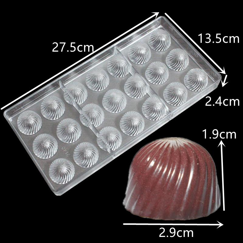 Moule à chocolat en polycarbonate pour les travailleurs de Goldbaking, moule à chocolat coeur de la journée de Léon, moules à faire soi-même, fabricant de bonbons Surger