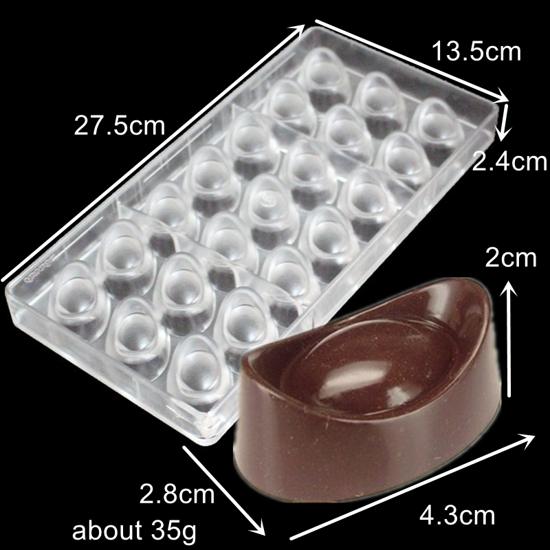 Moule à chocolat en polycarbonate pour les travailleurs de Goldbaking, moule à chocolat coeur de la journée de Léon, moules à faire soi-même, fabricant de bonbons Surger