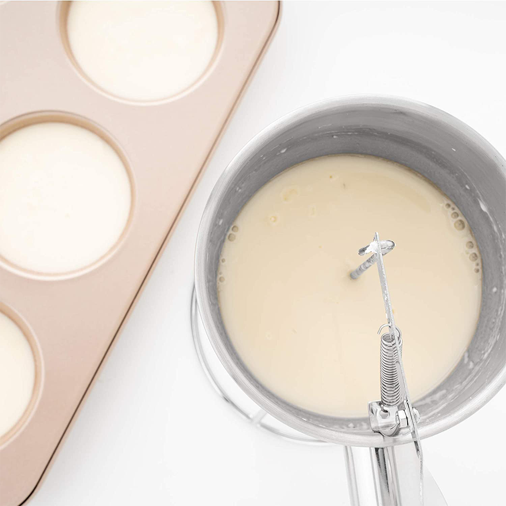 Distributeur de pâte à crêpes en acier inoxydable, séparateur de pâte de farine, outil de cuisson pour gâteau Chi, gaufres, mélange de muffins, ustensiles de cuisson pour gâteau crème