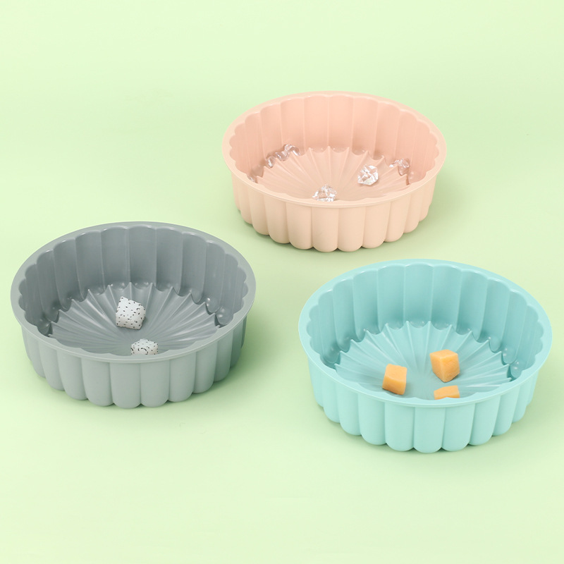 Moule à gâteau Charlotte en silicone pour la décoration de bricolage, casserole de cuisson, outils exécutifs de fête d'anniversaire, accessoires de rêves, padramatique, 10 pouces