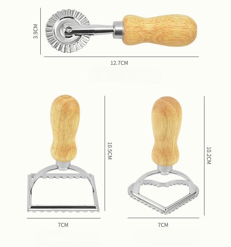 Appareil de gaufrage de dentelle de boulette, coupe-ravioli, moule à presse padramatique, tampon à raviolis, moule à strass, outil de cuisson de cuisine