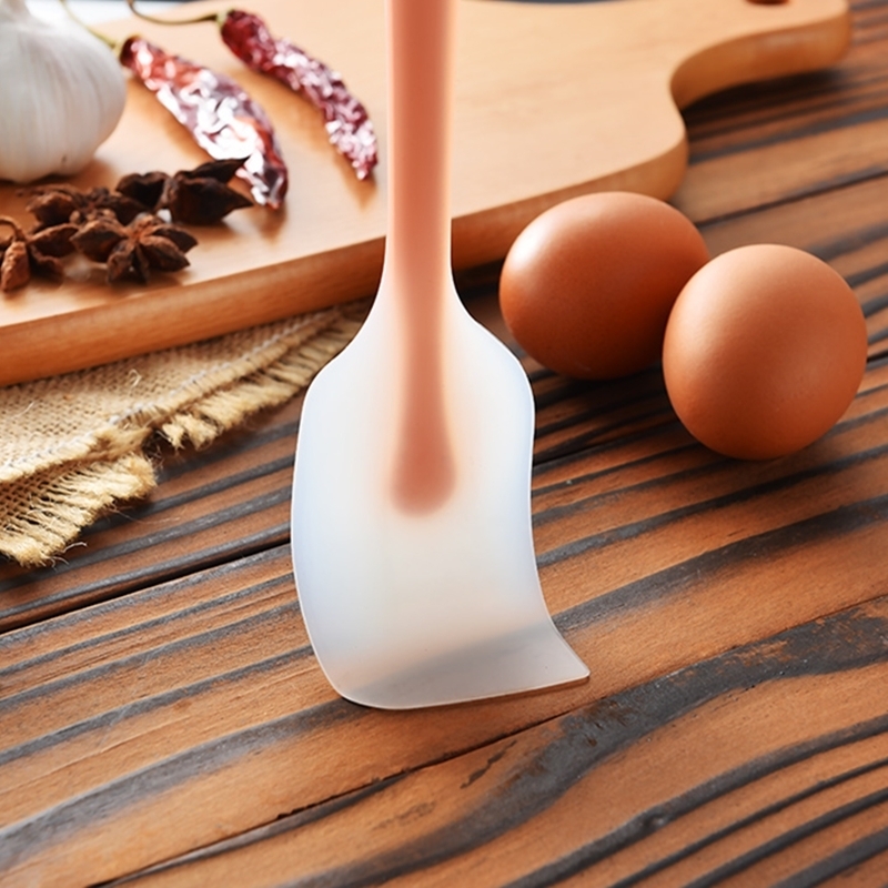 Spatule de cuisson en silicone antiarina, grattoir à gâteau, poupée à crème, outils de cuisine à degré de chaleur