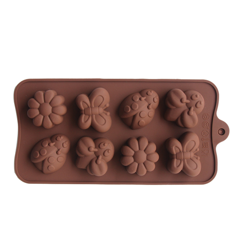 Meilleure vente moule à chocolat en Silicone de qualité alimentaire, bricolage, moule à fleurs, conception de cuisson, Donuts, moule à bonbons, décoration de cuisine